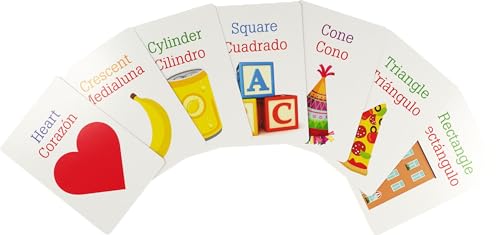 Bilingual Colors & Shapes Flash Cards (English/Spanish) cover