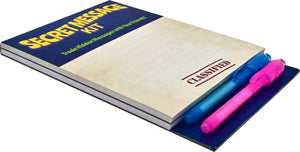 Secret Message Kit (2 Pads with Invisible Ink Pens!) 