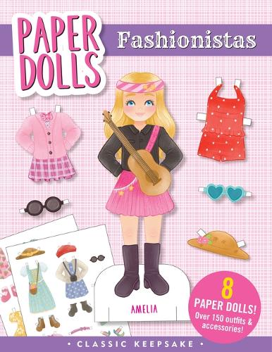 Classic Keepsake Paper Dolls - Fashionistas cover