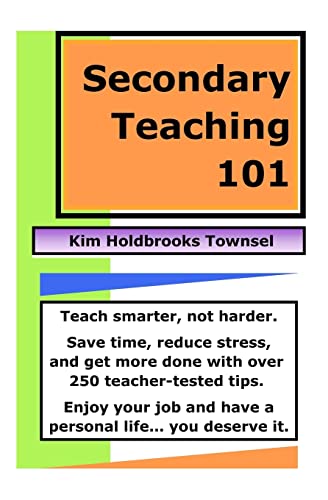 Secondary Teaching 101