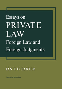 Essays on Private Law 