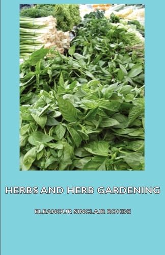 Herbs and Herb Gardening cover