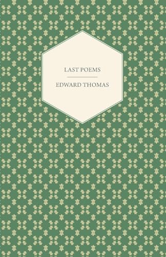 Last Poems cover