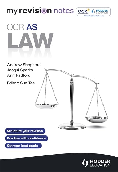 My Revision Notes: OCR AS Law