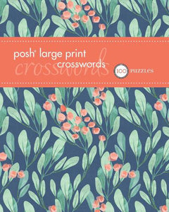 Posh Large Print Crosswords 1 