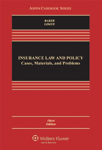 Insurance Law and Policy