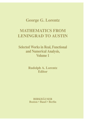 Mathematics from Leningrad to Austin