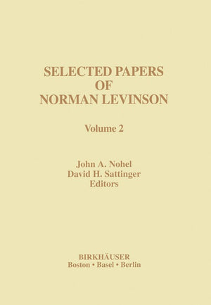 Selected Papers of Norman Levinson