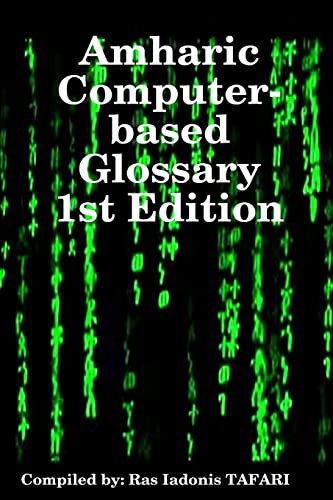 Amharic Computer-based Glossary cover