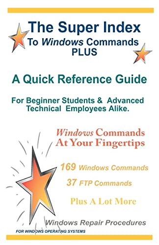 The Super Index To Windows Commands Plus