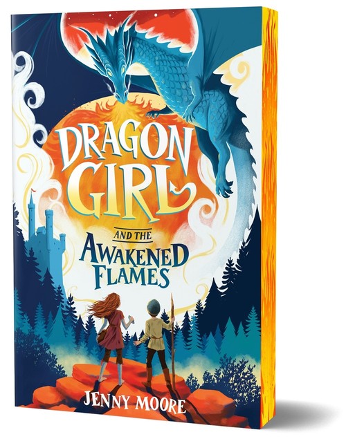 Dragon Girl and the Awakened Flames cover art