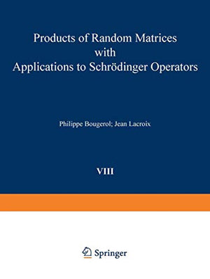 Products of Random Matrices with Applications to Schroedinger Operators