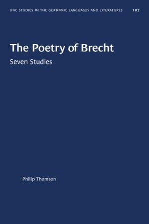 The Poetry of Brecht