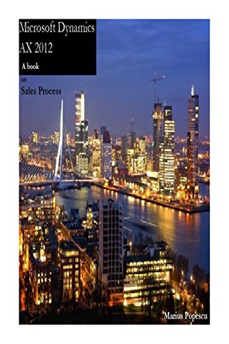 Microsoft Dynamics AX 2012 - A book cover