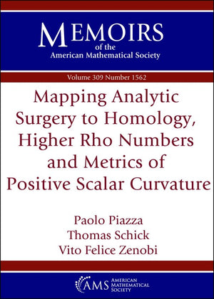 Mapping Analytic Surgery to Homology, Higher Rho Numbers and Metrics of Positive Scalar Curvature