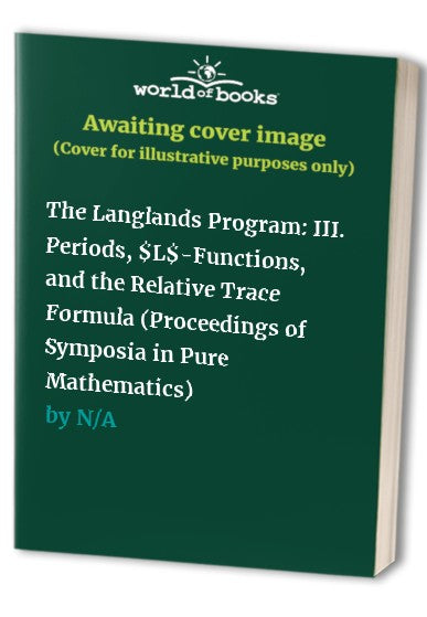 The Langlands Program cover