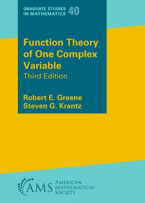 Function Theory of One Complex Variable
