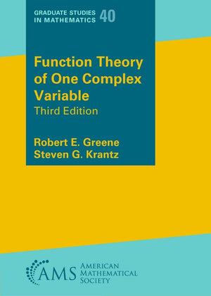 Function Theory of One Complex Variable