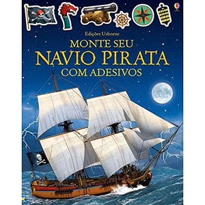 Monte Seu Navio Pirata Com Adesivos 