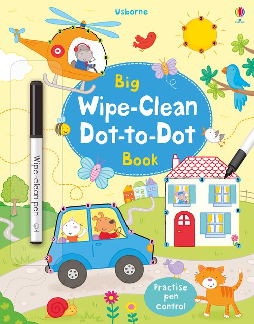 Big Wipe-Clean Dot-to-Dot Book