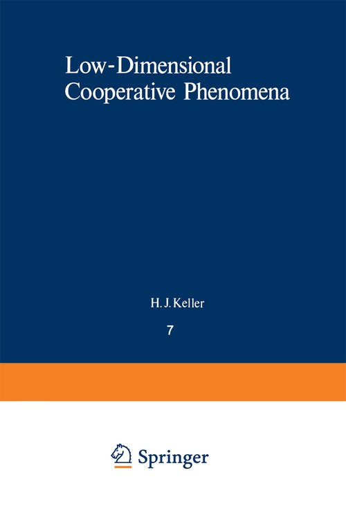 Low-Dimensional Cooperative Phenomena