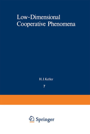 Low-Dimensional Cooperative Phenomena