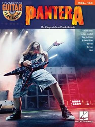 Pantera Guitar Play-Along Vol.163 cover