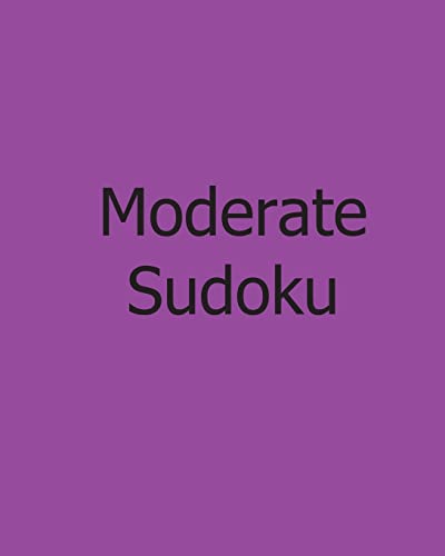 Moderate Sudoku cover