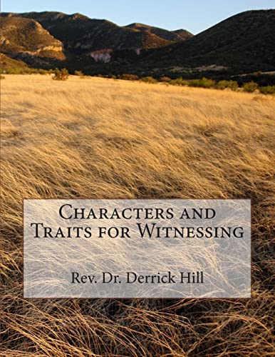 Characters and Traits for Witnessing cover