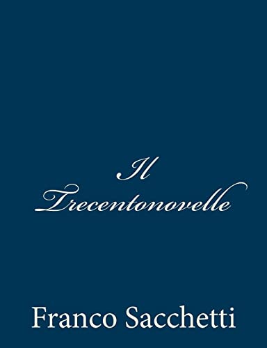Il Trecentonovelle cover