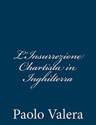 L'Insurrezione Chartista in Inghilterra cover