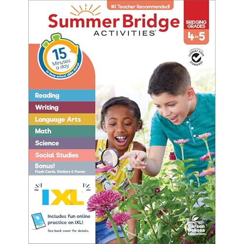 Summer Bridge Activities, Grades 4 - 5