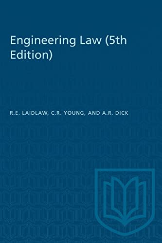 Engineering Law (5th Edition) cover