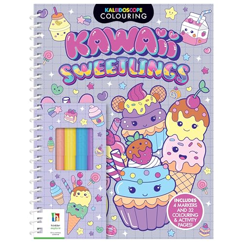 Kaleidoscope Colouring Kawaii Sweetlings
