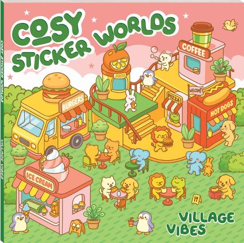 Cozy Sticker Worlds Village Vibes