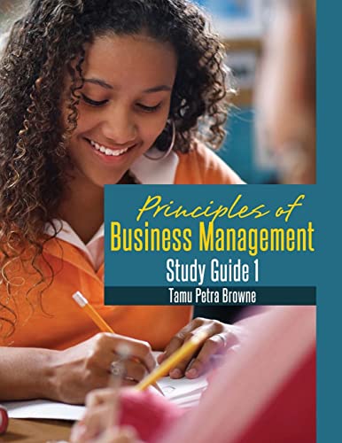 Principles of Business Management Study Guide 1 cover