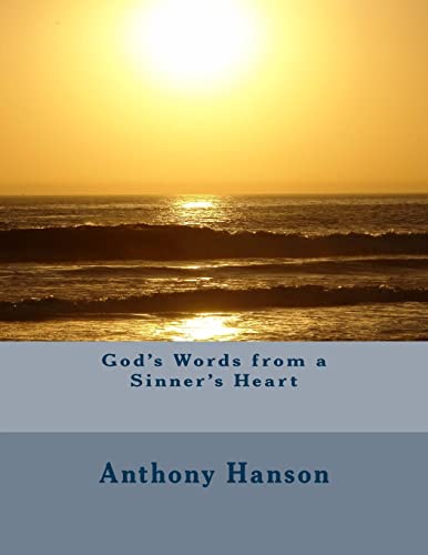 God's Words from a Sinner's Heart cover
