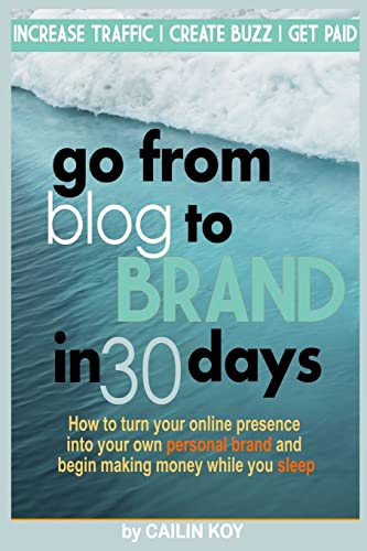 Go From Blog to Brand in 30 Days cover