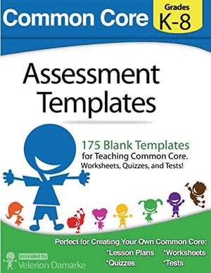 Common Core Assessment Templates