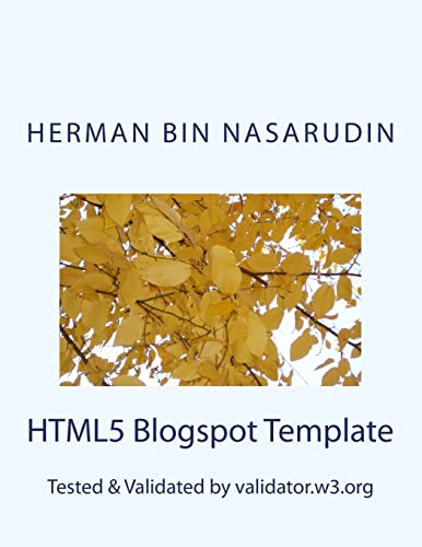 HTML5 Blogspot Template