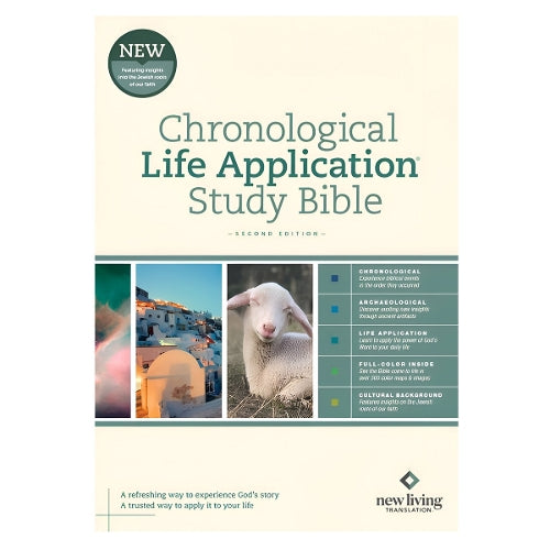 NLT Chronological Life Application Study Bible, Second Edition (Hardcover)