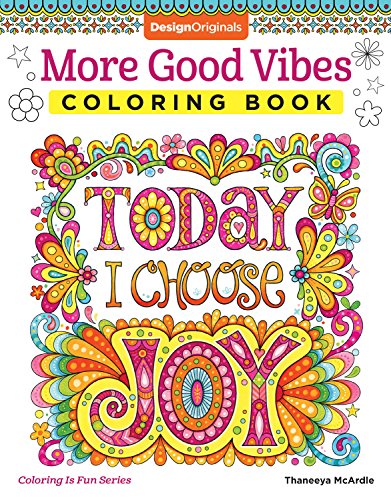 More Good Vibes Coloring Book