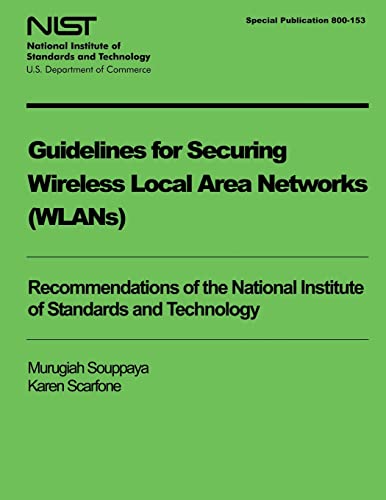 Guidelines for Securing Wireless Local Area Networks (WLANS) cover