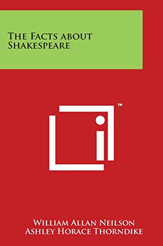The Facts about Shakespeare cover