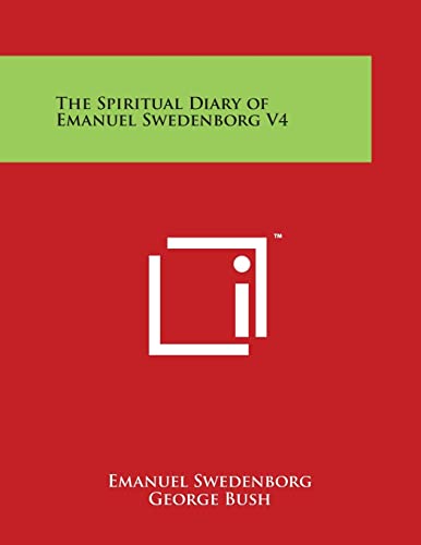 The Spiritual Diary of Emanuel Swedenborg V4 cover