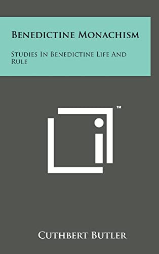 Benedictine Monachism cover