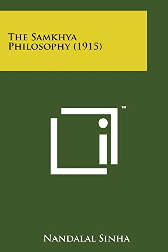 The Samkhya Philosophy (1915) cover