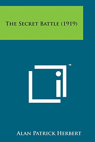 The Secret Battle (1919)