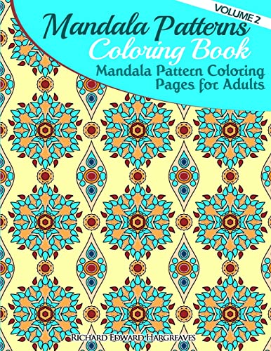 Mandala Pattern Coloring Pages for Adults cover
