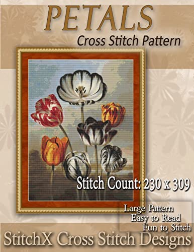 Petals Cross Stitch Pattern cover